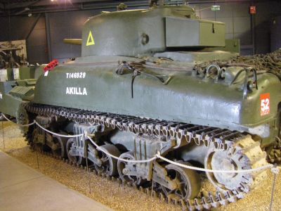 Canadian built Sherman
In the land warfare hall 
