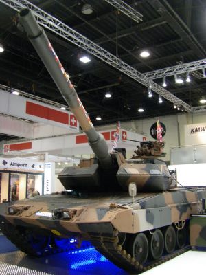 Leopard II
Photos of AFVs at the IDEX 2013 exhibition 
