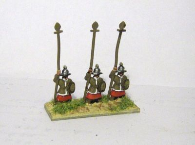 Song Chinese Infantry Spearmen
Navwars Naismith range
Keywords: Song Ming