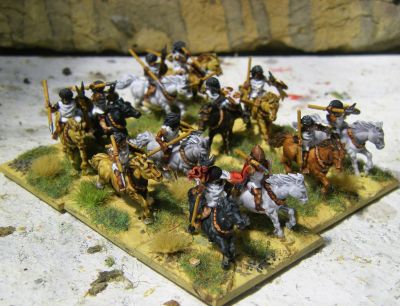 Numidian Cavalry
3D printed figures from 3D Breed's March to Hell range. See [url=https://madaxemandotcom.blogspot.com/2025/06/more-3d-printed-numidians.html]my blog[/url] for more info on how these were done.
