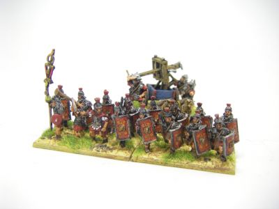 Legion and Bolt Shooter
Old Glory Legion, Legio Heroica Bolt Shooter, Donnington crew
Keywords: LIR