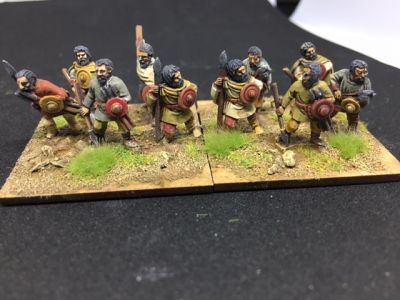 Justinian Byzantine Infantry
Forged in Battle Justinians painted by Dave Saunders
Keywords: EBYZANTINE; LIR