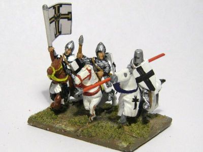 Teutonic Brother Knights 
Knights from [url=http://www.vexillia.ltd.uk/mirliton/index.html]the Vexilia-stocked Mirliton range [/url] and [url=http://www.atoufigs.com] Alain Toullers XI Century range[/url] Link through to the site where downloaded the flags at [url=http://www.madaxeman.com/wiki2/tiki-index.php?page=Later+Teutonic+Knights]FoG Wiki[/url]
Keywords: teuton