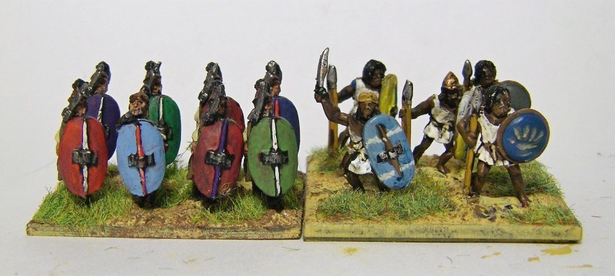 Photos of War & Empire Numidians for ADLG, 15mm