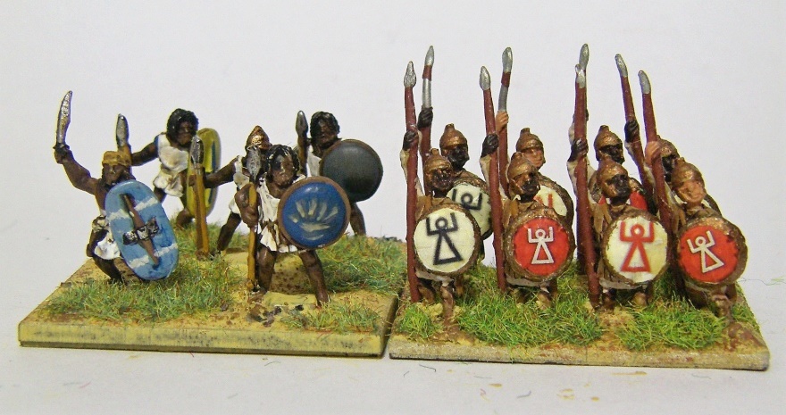 Photos of War & Empire Numidians for ADLG, 15mm