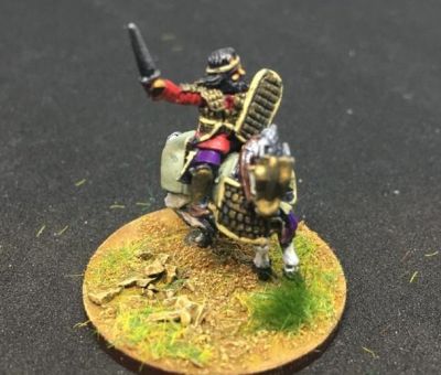 Forged in Battle Kickstarter Scythians
Painted by Dave Saunders
Keywords: Skythian, Hun