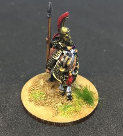 Forged in Battle Kickstarter Scythians
Painted by Dave Saunders
Keywords: Skythian, Hun