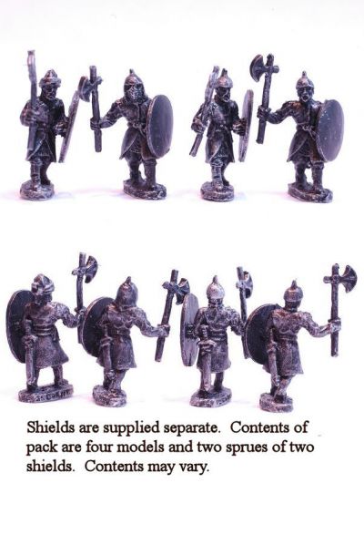 Khurasanian/Dailami/Ghaznavid Infantry
Pictures from the manufacturer, [url=http://khurasanminiatures.tripod.com]Khurasan Miniatures[/url]
Keywords: KHURASANIAN GHAZNAVID DAYLAMI abbasid SELJUK