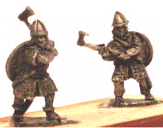 Viking Infantry from Khurasan Miniatures - Huscarls
New vikings from [url=http://khurasanminiatures.tripod.com/viking.html]Khurasan Miniatures[/url]. Huscarls, 2 of 4 poses
Keywords: Viking