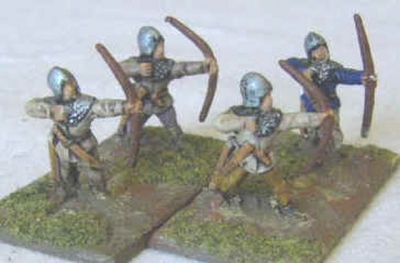 Medieval Longbow Archers
