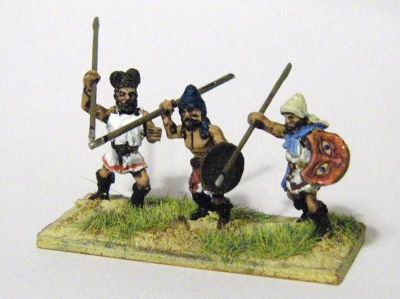 Thracian Peltasts
Xyston peltasts, drilled hands for spears, and the astounding Little Big Man shield transfers
Keywords: thracian