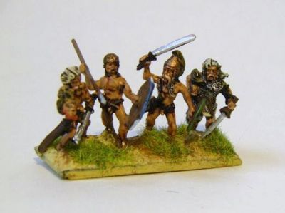 Gaeasati from Xyston & Warmodelling
Mixed Gaeasati and Gallic Nobles from Xyston, with other figures from Fantassin / Warmodelling. Warmodelling figure 2nd from left
Keywords: ancbritish gaeasati gallic