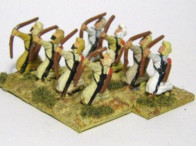 Arab Bowmen
From [url=http://www.essexminiatures.co.uk/frames15anc.html]Essex's generic Arab ranges[/url]
Keywords: arab khurasanian umayyad bedouin abbasid seljuq ayyubid fatimid