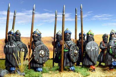 Moorish Infantry
Painted by [url=http://www.jonspaintingservice.com]Jons Painting Service[/url]
Keywords: moors