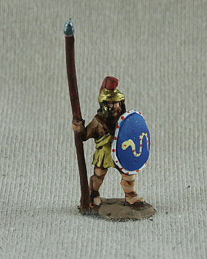 Classical Greek Era Hoplite
Greeks - pictures kindly provided by [url=http://shop.ancient-modern.co.uk/greeks-23-c.asp]Donnington Miniatures[/url], the manufacturer and painted by their painting service. GRF13 Hoplite long spear, attic helmet, Hoplon
 
Keywords: hgreek