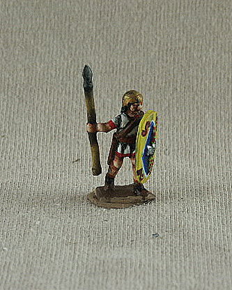 IBF01 Spanish Scutarius
Ancient Spanish range from [url=http://shop.ancient-modern.co.uk/ancient-spanish-and-celtiberians-27-c.asp]Donnington[/url]. Pictures provided by the manufacturer, and painted by their painting service. unarmoured, spear, squared shield, sinew cap

Keywords: aspanish celtiberian