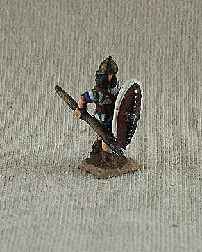 IBF07 Celtiberian Scutarius
Ancient Spanish range from [url=http://shop.ancient-modern.co.uk/ancient-spanish-and-celtiberians-27-c.asp]Donnington[/url]. Pictures provided by the manufacturer, and painted by their painting service. 
Keywords: aspanish celtiberian