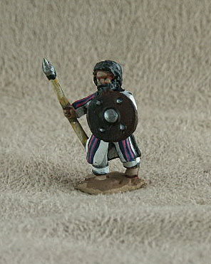 DMF01 Arab Conquest Spearman
From Donningtons Arab range. Pictures with permission of the [url=http://shop.ancient-modern.co.uk/arabs-76-c.asp]Donnington Miniatures[/url] and painted by their painting service. With long top coat, spear, round shield, advancing


Keywords: abbasid arab bedouin berber