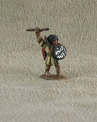 DMF06 Berber Spearman
From Donningtons Arab range. Pictures with premission of the [url=http://shop.ancient-modern.co.uk/arabs-76-c.asp]Donnington Miniatures[/url] and painted by their painting service
Keywords: abbasid arab ayyubid bedouin berber fatimid mamluk seljuk umayyad cnubian