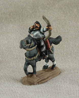 DSC09 Hungarian Horse Archer
Avars from [url=http://shop.ancient-modern.co.uk/steppe-peoples-78-c.asp]Donnington[/url]. Pictures with permission of the manufacturer, painting by their own Painting Service. 
Keywords: Avar ebulgar ehungarian gothcav lsarmatian magyar lbulgar