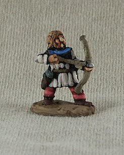 Gothic Infantry GOF11 Archer
Gothic Foot from [url=http://www.donnington-mins.co.uk/]Donnington[/url] painted by their painting service GOF11 Archer
tunic, drawing bow, cloak
Keywords: gothfoot moldavian slav visigoth lgoth