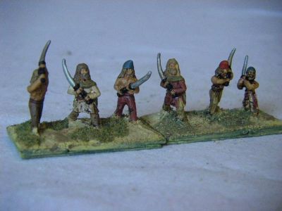 Dacian Falxmen
Dacian falxmen. Large figures - Donnington, Small - Mikes Models
Keywords: Dacian