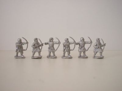 Feudal Archers 1195-1250 - 6 variants
1195 to 1250 Feudal range from [url=http://www.legio-heroica.com/]Legio Heroica[/url]. Pictures provided by the manufacturer  
Keywords: effoot crusader latins emgerman scotsisles