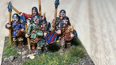 Almughavars
From Lurkio - these have painted up OK in the end, but are definately one of the "Hobbity" ranges from Lurkio 
