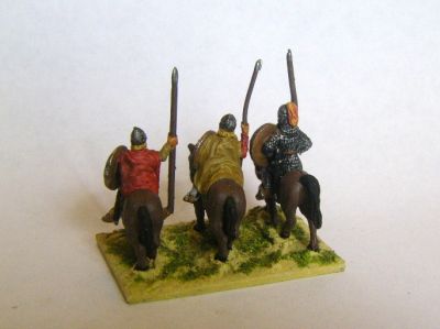 Dark Ages Cavalry
Dark ages mounted troops painted by Martin van Tol 
Keywords: Gothcav