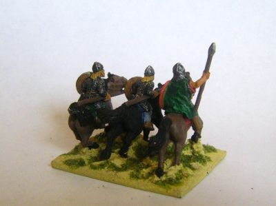 Dark Ages Cavalry
Dark ages mounted troops painted by Martin van Tol 
Keywords: Gothcav