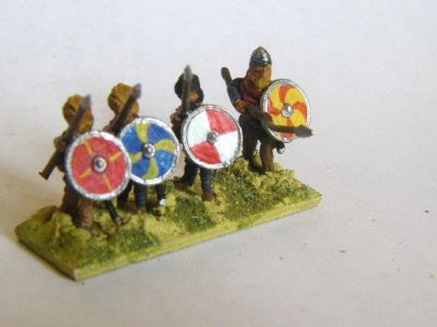 Dark Age Infantry
Painted by Martin van Tol 
