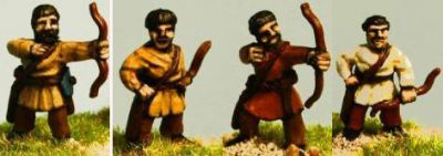 Byzantine Skirmishers with bow 
Byzantines from [url=http://www.strategiaetattica.it]Strategia et Tactica[/url] and sold by [url=http://www.50paces.com]50 Paces[/url] in the US. Pictures from 50 Paces
Keywords: lbyzantine thematic