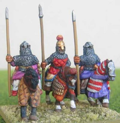 Sassanid Cavalry
Sassanids from Italian manufacturer Miniature Wars, painted by Brian at [url=http://50paces.com]50 Paces[/ur]. 
Keywords: Sassanid