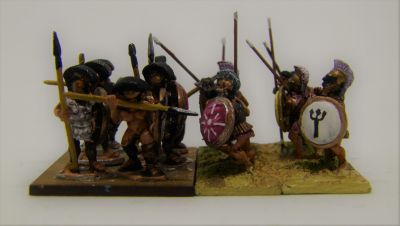 Museum Z-range Hoplites
New (2019) digitally sculpted hoplites from Museum, with LBMS shield transfers
