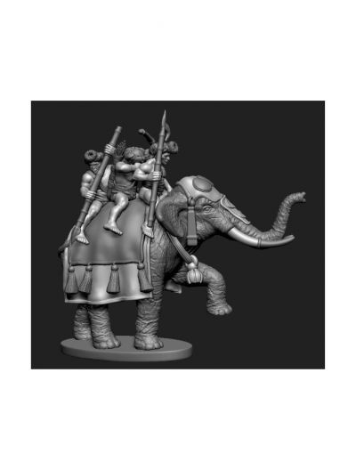 Classical Indian War Elephant
Museum Miniatures "Z" range Indians. This is a 3D render of the figure. Picture used with kind permission of Museum Miniatures. See and shop the range at [url=https://www.museumminiatures.co.uk/classical/classical-indians-z.html]The Museum Miniatures website[/url]
Keywords: Indian