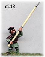 Han / Warring States / Qin Chinese spearman
Chinese troops from Museum Miniatures - pictures from the manufacturer
Keywords: Han Qin