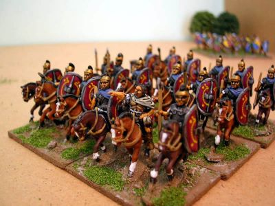 Late Republican Roman Cavalry from theonetree Painting Service
Late Republican / Marian Romans painted by pro-painters [url=http://www.fieldofglory.net/index.html]theonetree Painting Service[/url] - click their name to see more great painting
Keywords: LRR