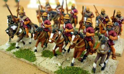 Classical Greek Cavalry from theonetree Painting Service
Hoplites painted by [url=http://www.fieldofglory.net/index.html]theonetree Painting Service[/url] (click that link to go to their site for more info and pics)
Keywords: hcavalry