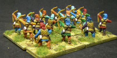 Xyston Persian Bowmen
Done with contrast paints in the main
