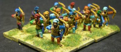 Xyston Persian Bowmen
Done with contrast paints in the main
