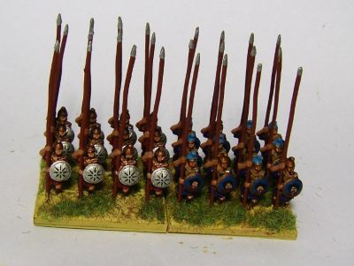 Minifigs Pikemen
With VVV shield transfers
