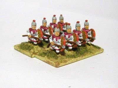 Late Roman Auxilia
Essex Auxilia auxilia. Not sure if the Essex figure has been replaced in their range by new castings?
Keywords: LIR EIR