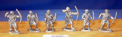 Romano-British Archers
Romano-British from [url=http://www.splinteredlightminis.com]Splintered Light[/url]. Photos with kind permission of the manufacturer. 
Keywords: Romano LIR