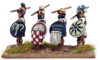 Hoplites
Pro-painted by [url=http://www.steve-dean.co.uk]Stve Dean Painting[/url]
Keywords: HGREEK