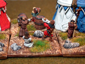 Medieval Camp
Pro-painted by [url=http://www.steve-dean.co.uk/] Steve Dean Painting [/url]
Keywords: medfoot