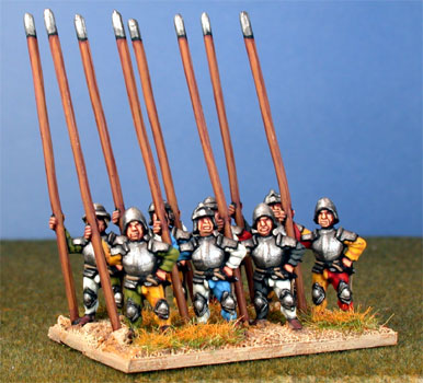 Medieval Pikemen
Pro-painted by [url=http://www.steve-dean.co.uk/] Steve Dean Painting [/url]
Keywords: medspear lowcountries medgerman