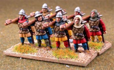 Medieval Axemen
Pro-painted by [url=http://www.steve-dean.co.uk/] Steve Dean Painting [/url]
Keywords: medfoot