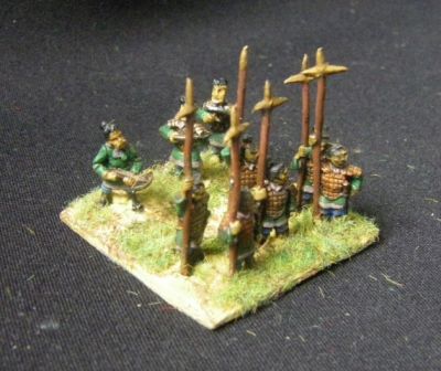 Chinese crossbow armed troops
Museum Miniatures crossbowmen
Keywords: Han