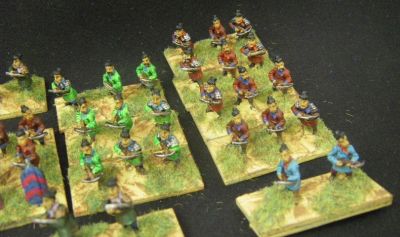 Chinese crossbow armed troops
Museum Miniatures crossbowmen
Keywords: Han