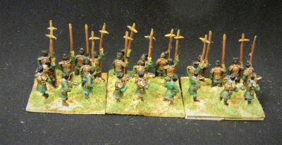 Chinese crossbow armed troops
Museum Miniatures crossbowmen
Keywords: Han